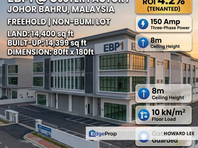 Warehouse for sale in Bukit Ledang, Johor