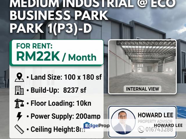 Warehouse for rent in Bukit Ledang, Johor