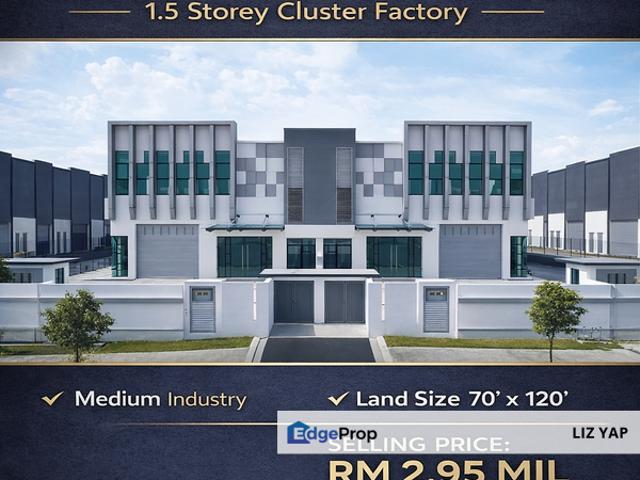 Warehouse for sale in Kediaman Kakitangan Daerah JKR Johor Bahru, Iskandar Puteri