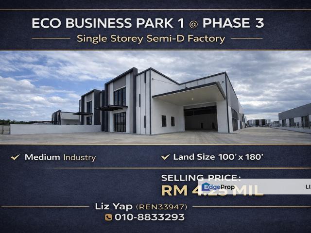 Warehouse for sale in Bukit Ledang, Johor
