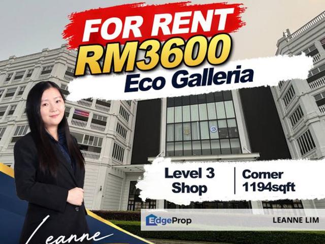 Shop for rent in Taman Eko Botani, Iskandar Puteri