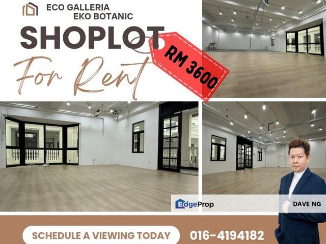 Shop for rent in Taman Eko Botani, Iskandar Puteri