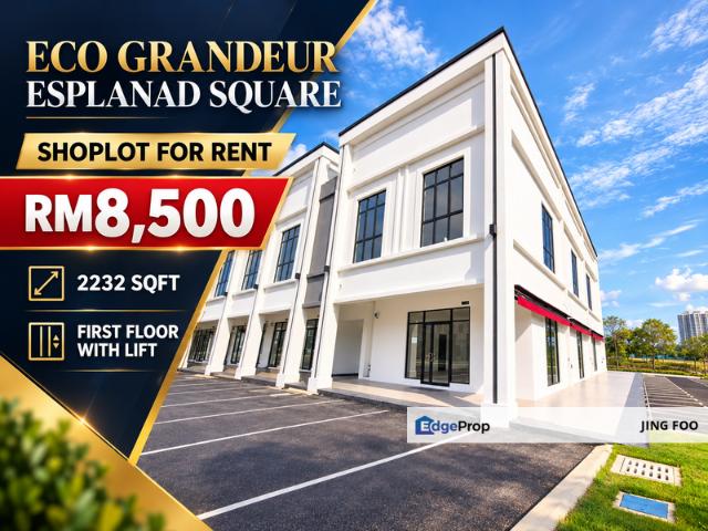 Shop for rent in Eco Grandeur, Bandar Puncak Alam