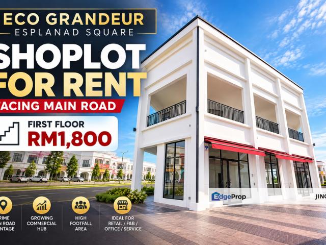 Shop for rent in Eco Grandeur, Bandar Puncak Alam
