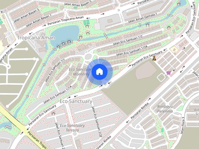 Apartment for rent in Eco Santuari, Kuala Langat