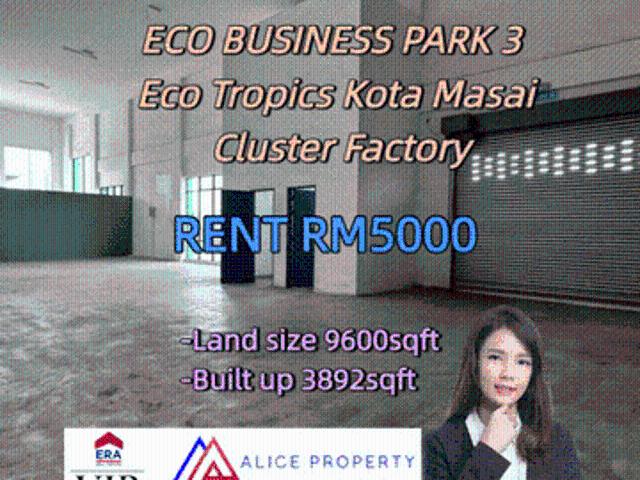 House for rent in Pasir Gudang, Johor