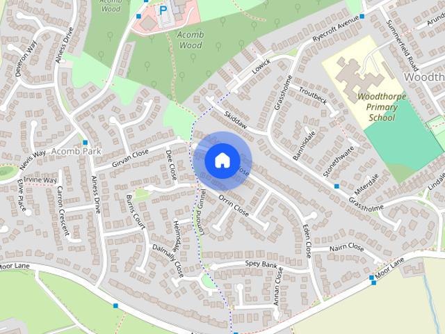 House for rent in Woodthorpe, York