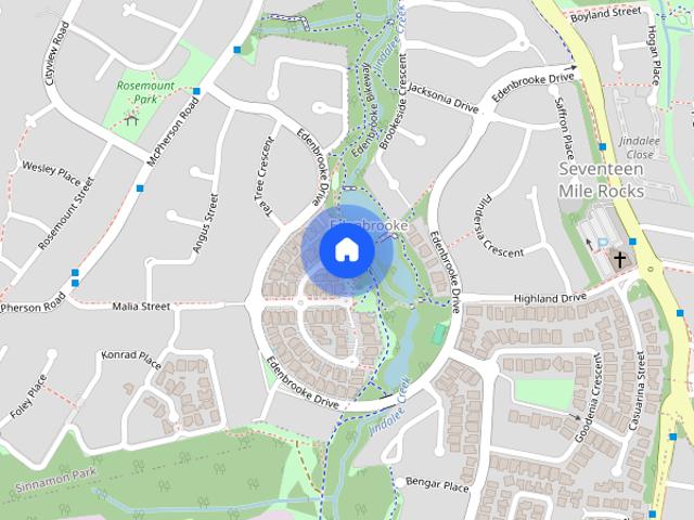 House for rent in Sinnamon Park, Greater Brisbane
