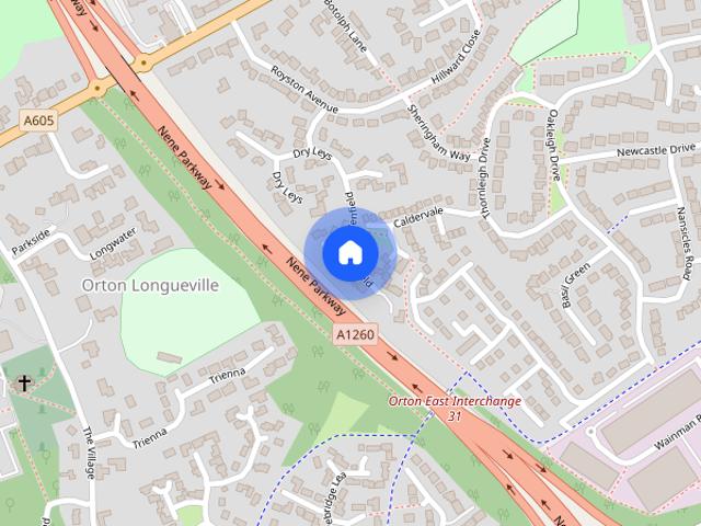 House for rent in Orton Malborne, Peterborough