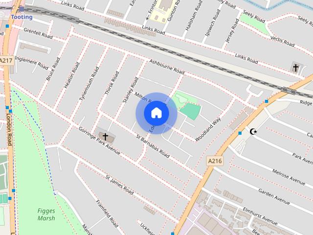 House for rent in London Borough of Merton, Mitcham
