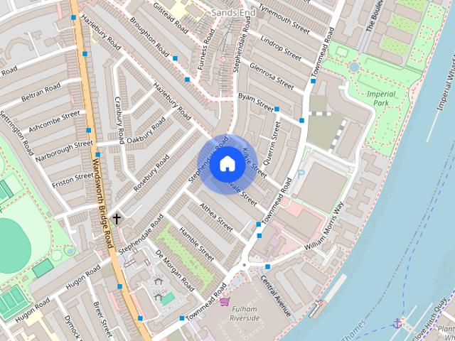 Apartment for rent in Sands End, Greater London