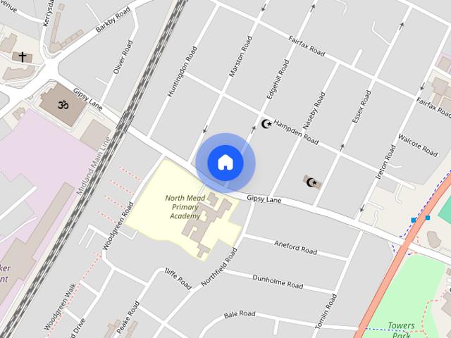 House for rent in Northfields, Leicester
