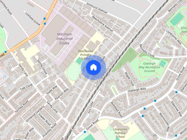 House for rent in London Borough of Merton, Mitcham