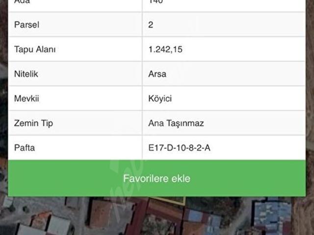 Habiller, Havsa içerisinde satılık Arsa