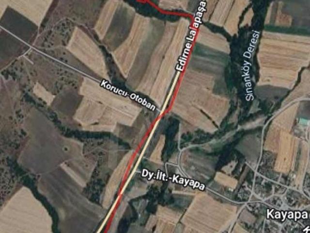 Küçükdöllük Köyü, Edirne Merkez içerisinde satılık Arsa