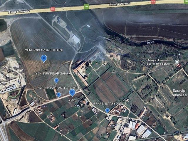 Yeniimaret Mahallesi, Edirne Merkez içerisinde satılık Arsa