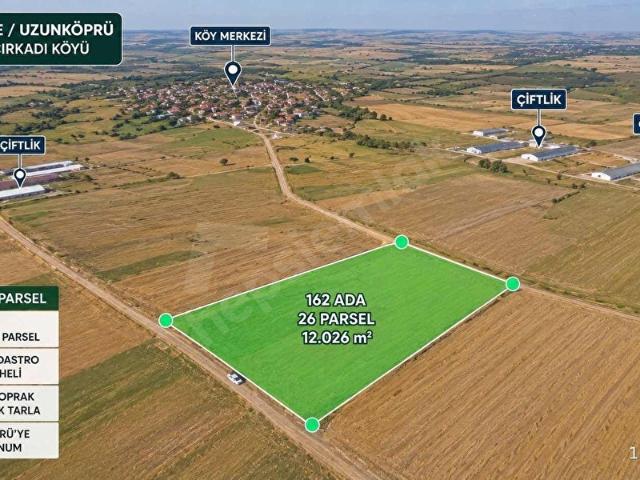 Uzunköprü, Edirne içerisinde satılık Arsa