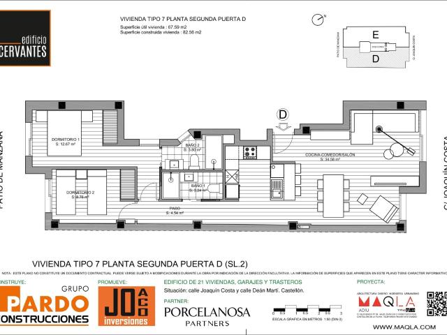 Piso en venta en Coslada, Grup Sant Vicent Ferrer