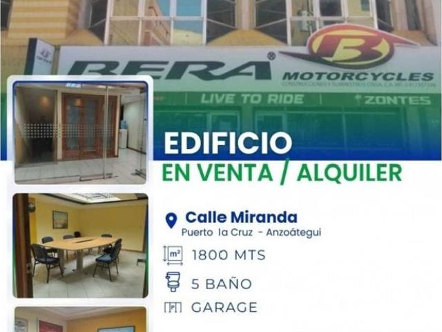 Edificio en venta en Puerto La Cruz, Amazonas