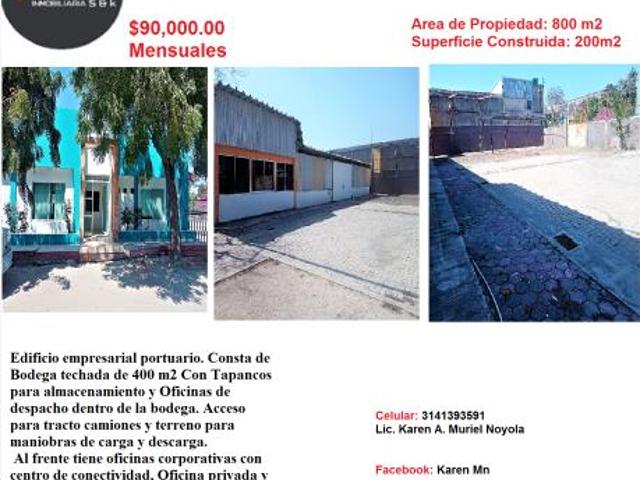 Oficina en renta en Manzanillo, Colima