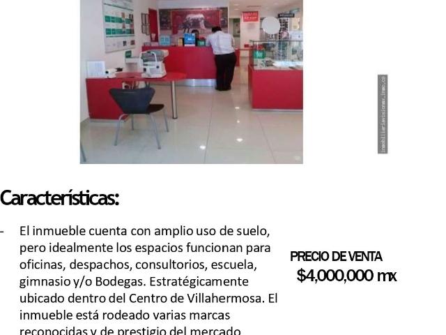 Edificio en venta en Centro, Tabasco