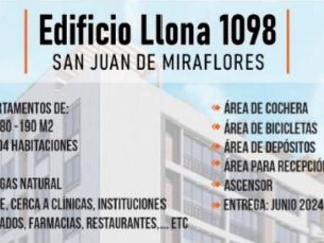 Departamento venta en San Juan, Lima Metropolitana