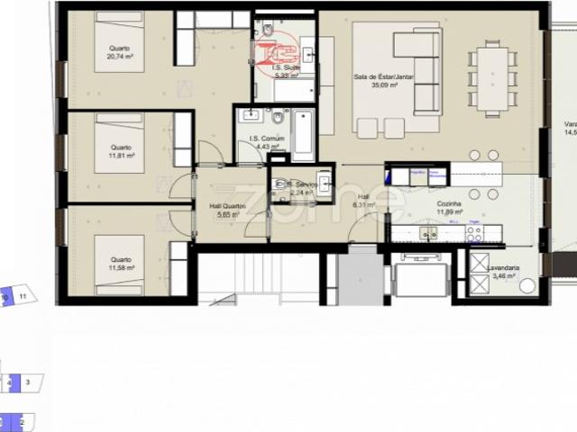 Apartamento venda em Porto, Lordelo Do Ouro