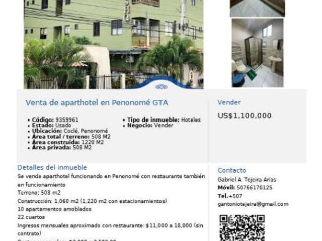 Edificio venta en Penonomé