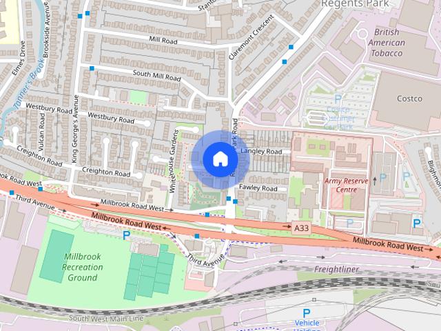Apartment for rent in Regents Park, Southampton