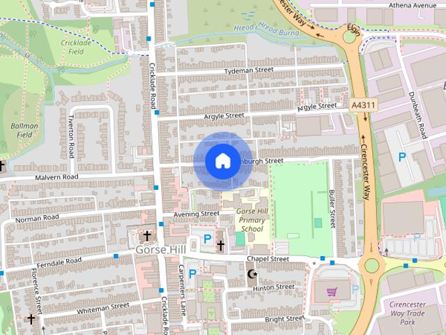 House for rent in Gorse Hill, Swindon