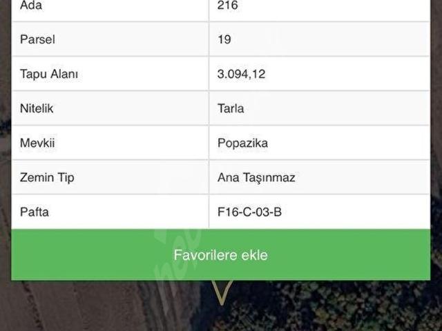 Karayusuflu, Meriç içerisinde satılık Arsa