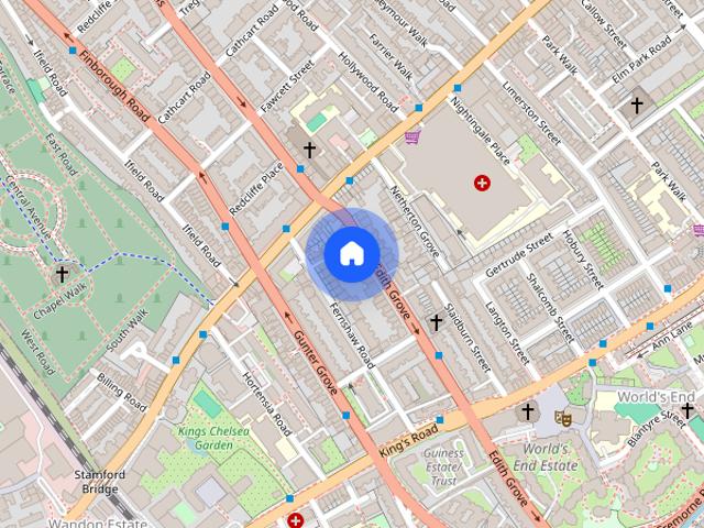 Apartment for rent in Chelsea, Brompton