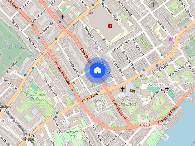 Apartment for rent in Brompton, Greater London