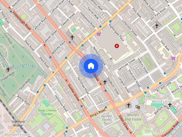 Apartment for rent in Brompton, Greater London
