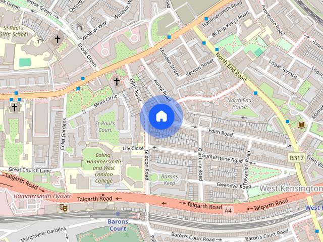 Apartment for rent in West Kensington, Greater London