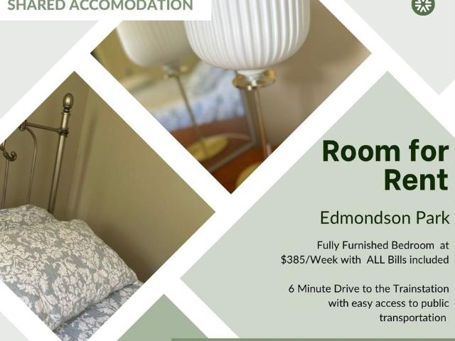 Room for rent in Sydney, New South Wales