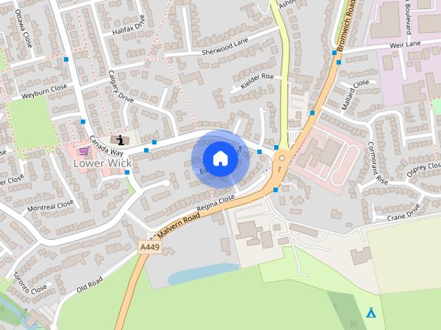 House for rent in Lower Wick, Worcestershire