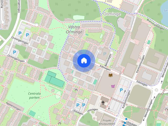 Lägenhet hyra i Nacka, Boo