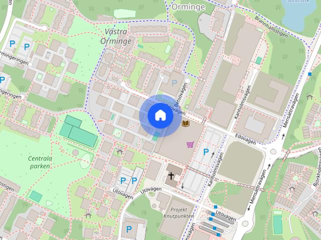 Lägenhet hyra i Nacka, Boo