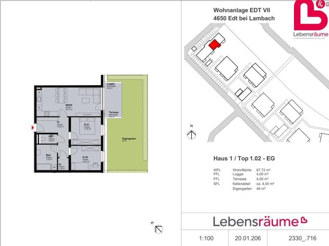 Wohnung mieten in Edt bei Lambach, Oberösterreich