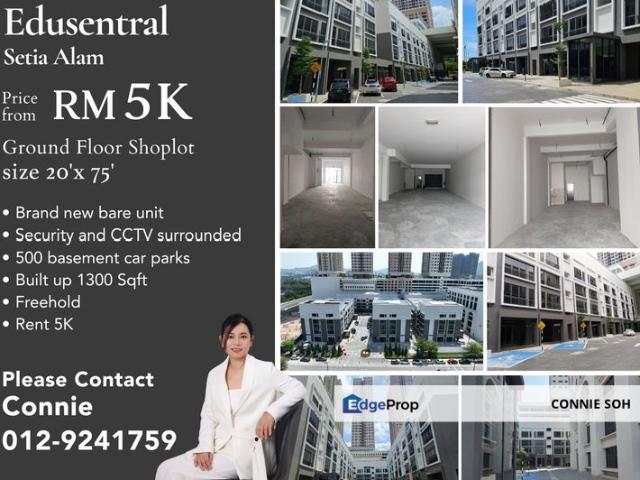 Shop for rent in Petaling, Alam Impian