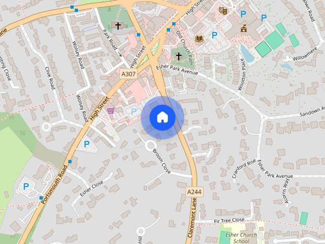 Apartment for rent in Blackhills, Surrey