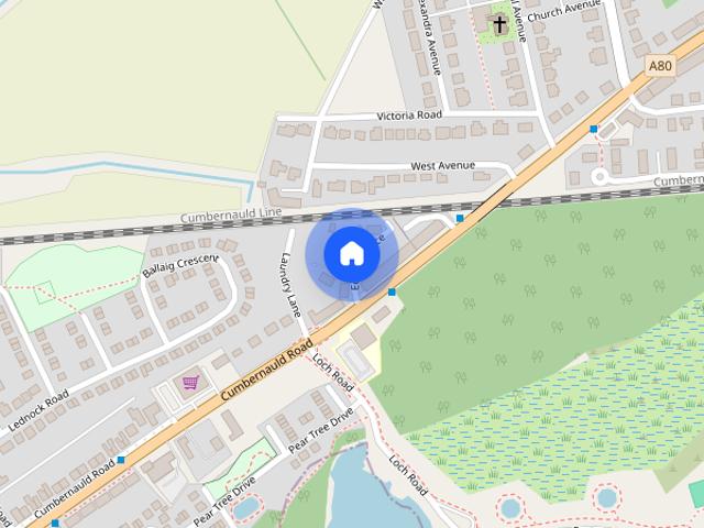 Apartment for rent in Millerston, Stepps