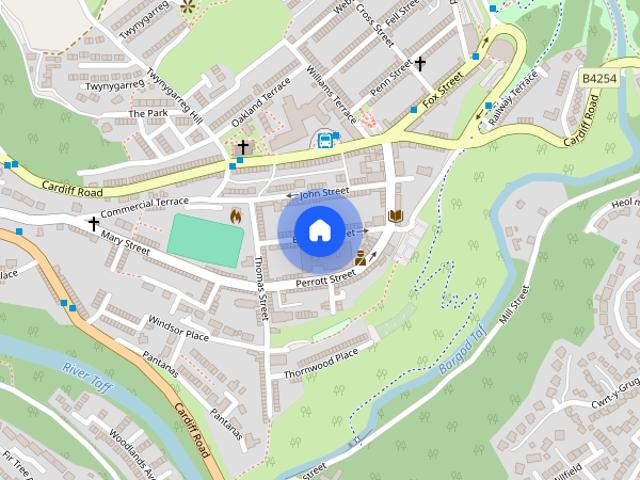 House for rent in Treharris