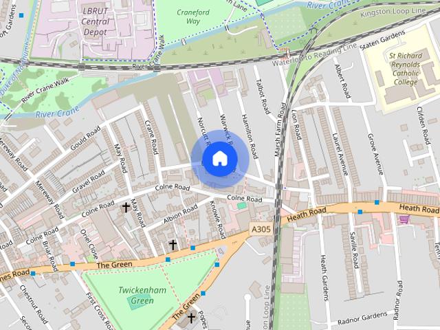 House for rent in Strawberry Hill, Cat Hill