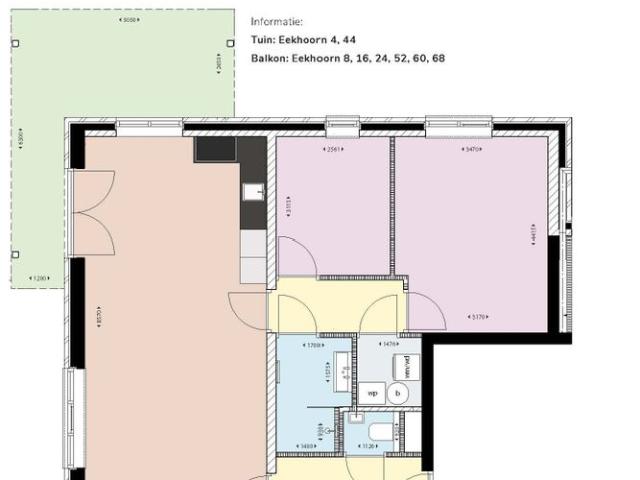 Appartement te huur in De Kelen, Noord Brabant