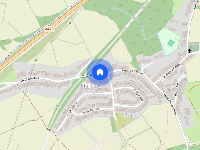 House for rent in Llantwit Fardre, Efail Isaf