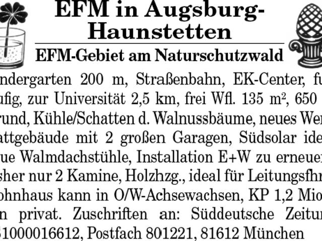 Villa kaufen in Haunstetten-Siebenbrunn, Augsburg