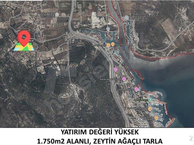 Çeşme, İzmir içerisinde satılık Arsa