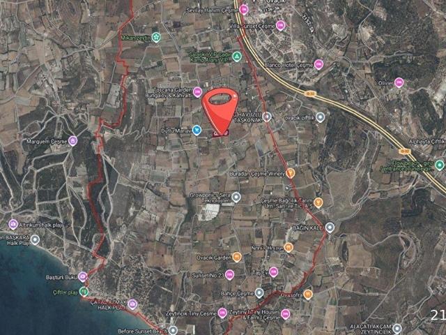 Musalla Mahallesi, Çeşme içerisinde satılık Arsa